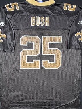 New Orleans Saints Reggie Bush Reebok Football Jersey Size: XL